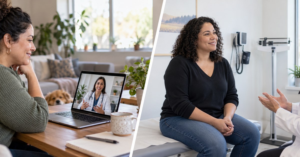 Telehealth or In-Person Care: How to Choose for Hormone and Weight Management